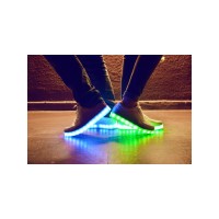 Unisex 7 Colors Led Luminous Light Up Shoes