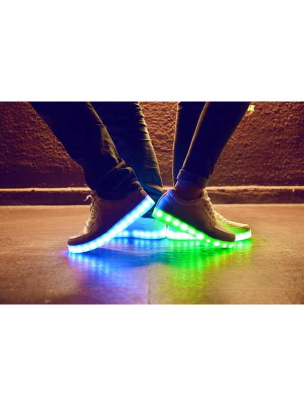 Unisex 7 Colors Led Luminous Light Up Shoes