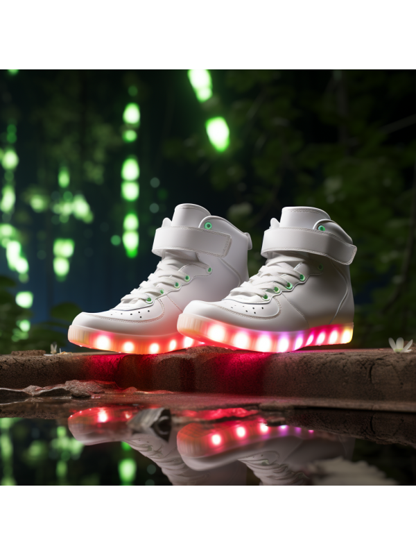 LED Light Multi Color Men and Women usb charging lighting shoes